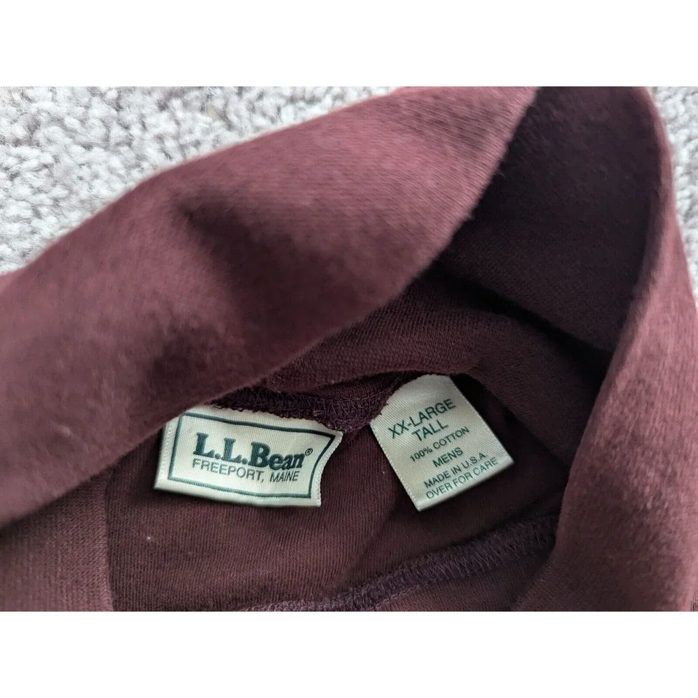 Vintage L.L. Bean Pullover Mens XXL Tall‎ Sweater Long Sleeve Made in USA